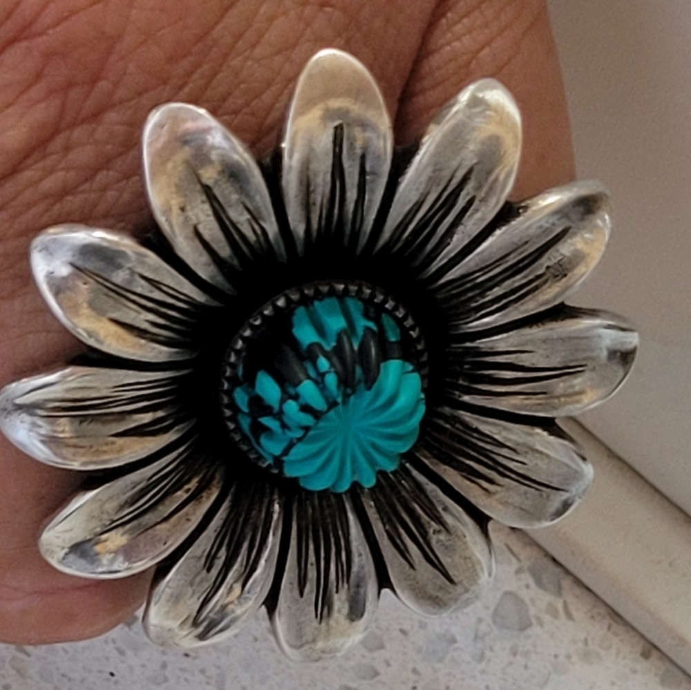 Fabulous Authentic Statement Sterling Silver Marm… - image 2